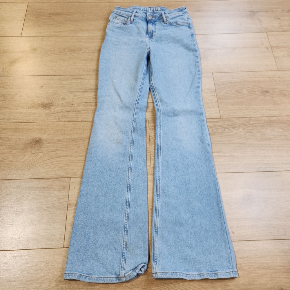 Idyllwind Jeans Womens 2/32 Light Wash Blue Mid Rise Flare Stretch Western Denim